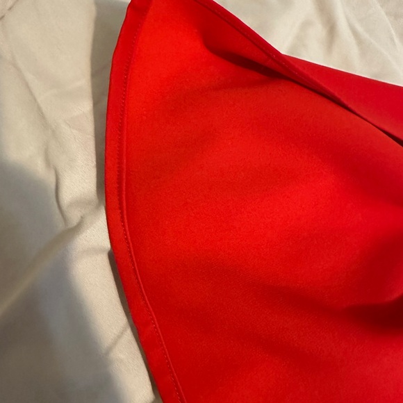 BCBG one shoulder peplum gown - Picture 12 of 13